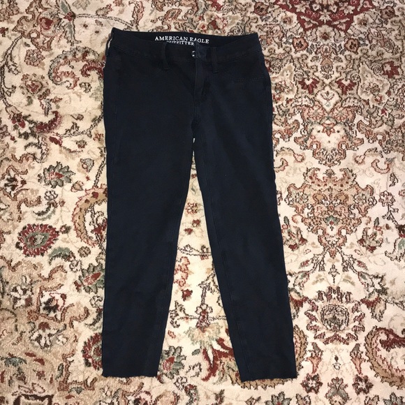 American Eagle black jeggings - Picture 1 of 3
